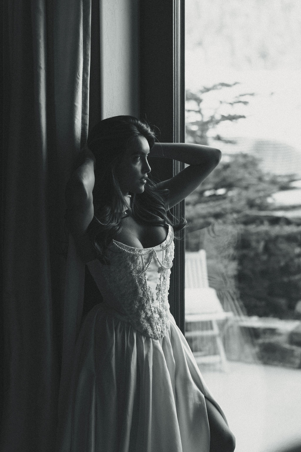 stunning bridal portrait gold mountain ranch wedding in Colorado