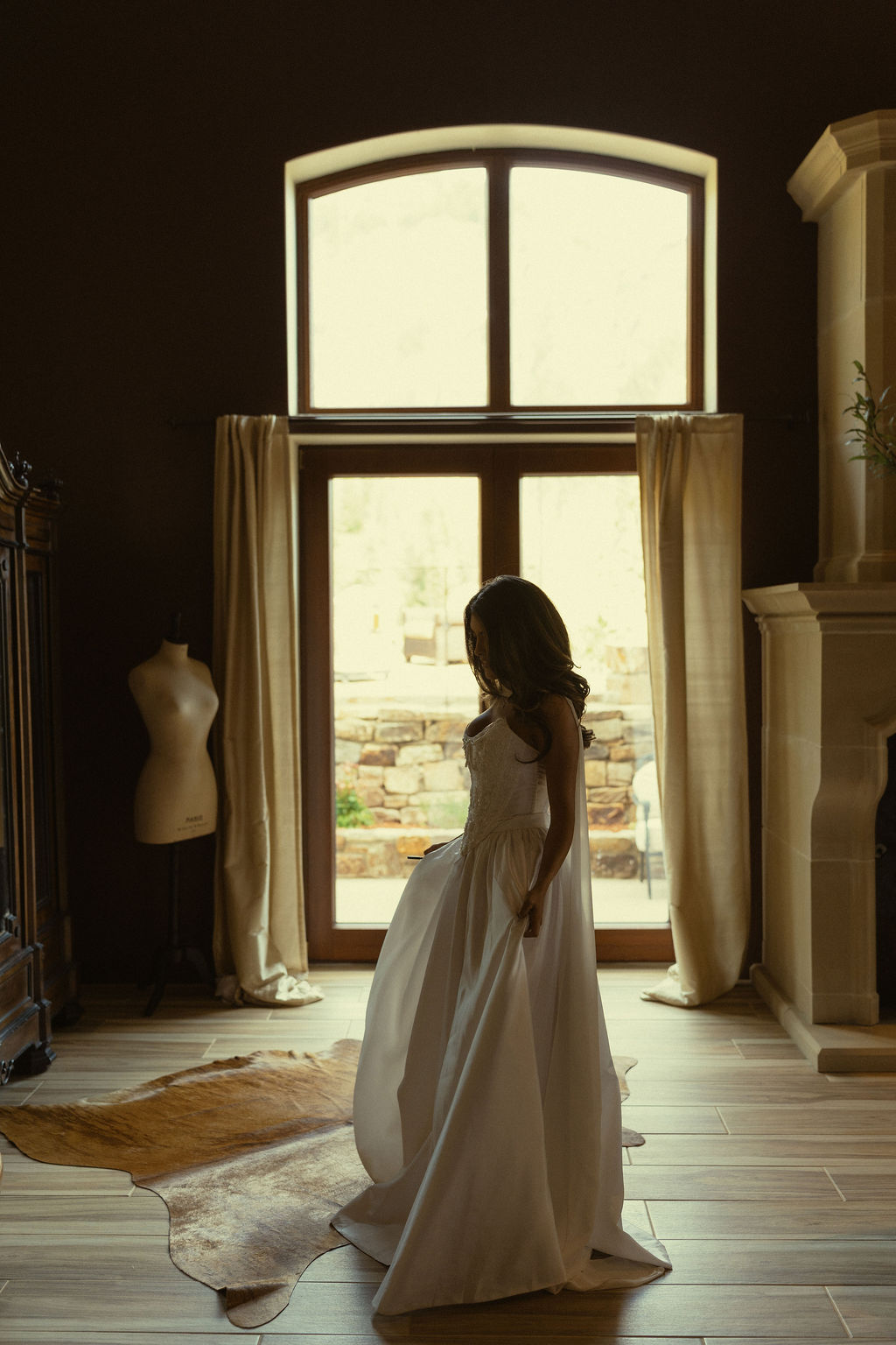 stunning bridal portrait from a Colorado 