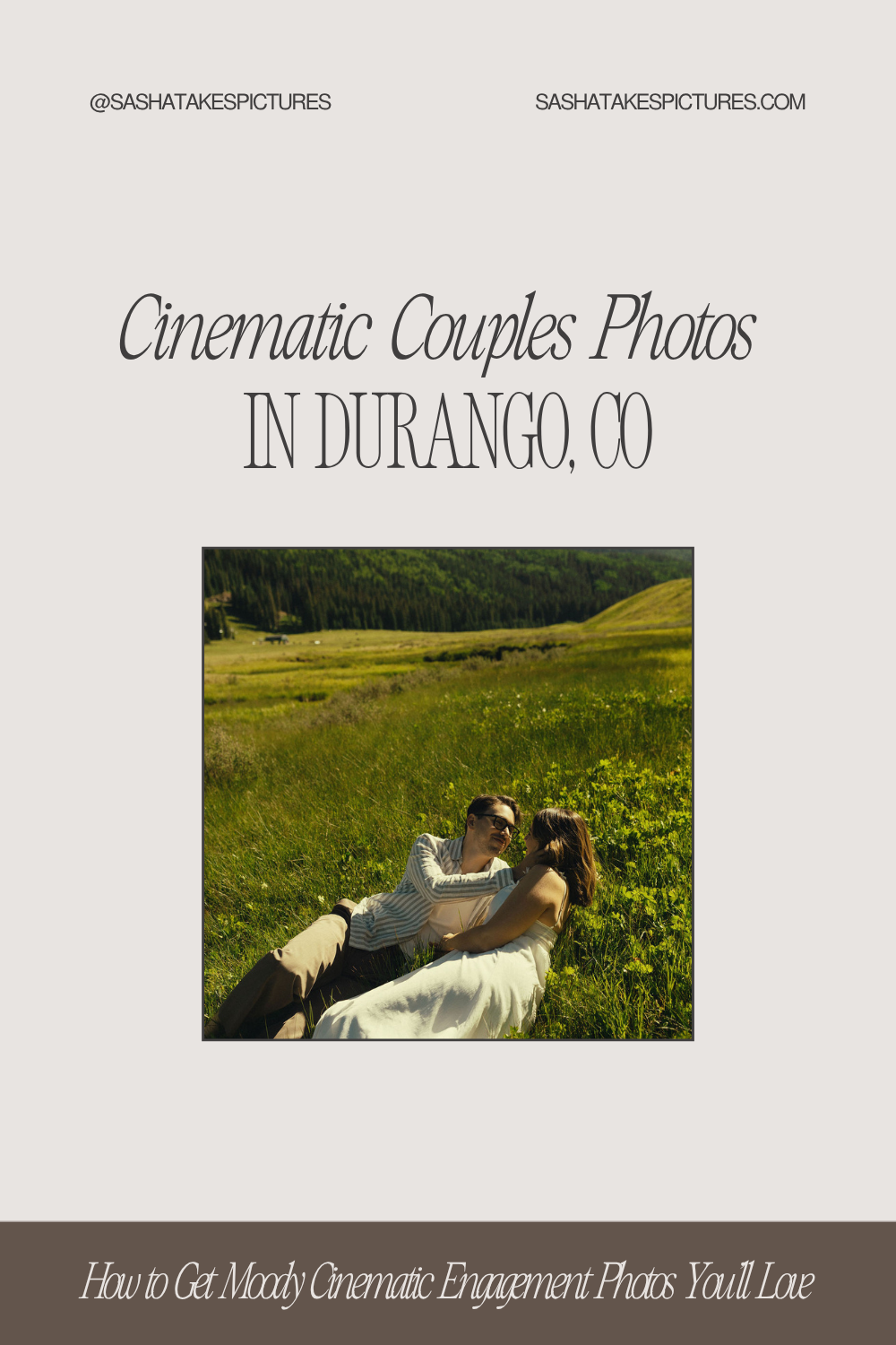 Cinematic Couples Photos IN Durango, CO