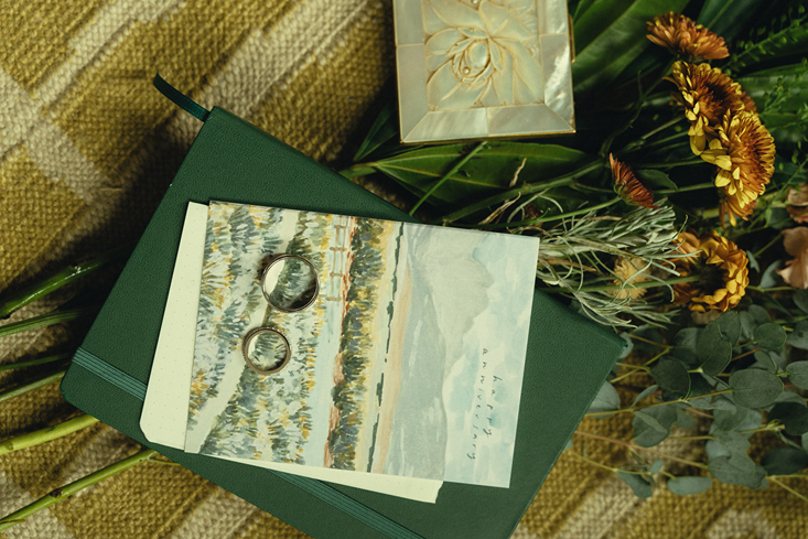 beautiful detail photos from a stunning western hotel wedding photoshoot