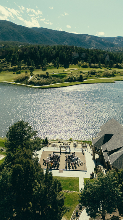 stunning drone wedding photos captured by Sasha takes pictures drone