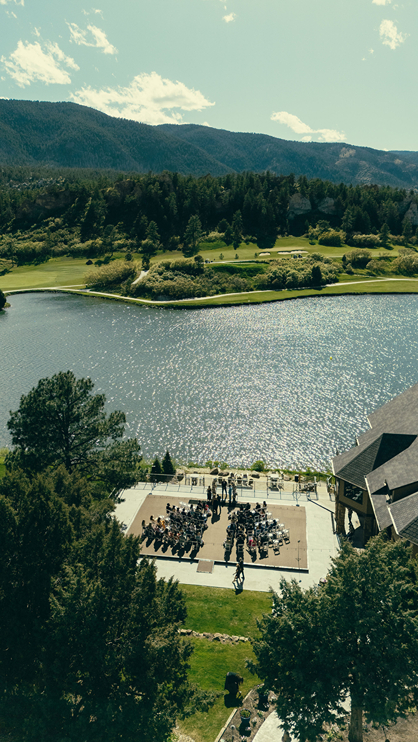 stunning drone wedding photos captured by Sasha takes pictures drone
