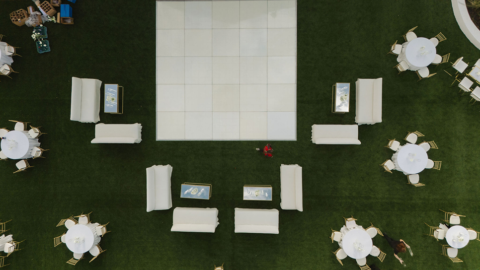 drone photos from a stunning wedding in Colorado