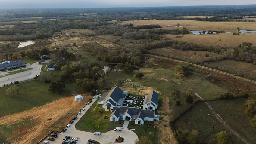 wedding venue sits on the colorado plains