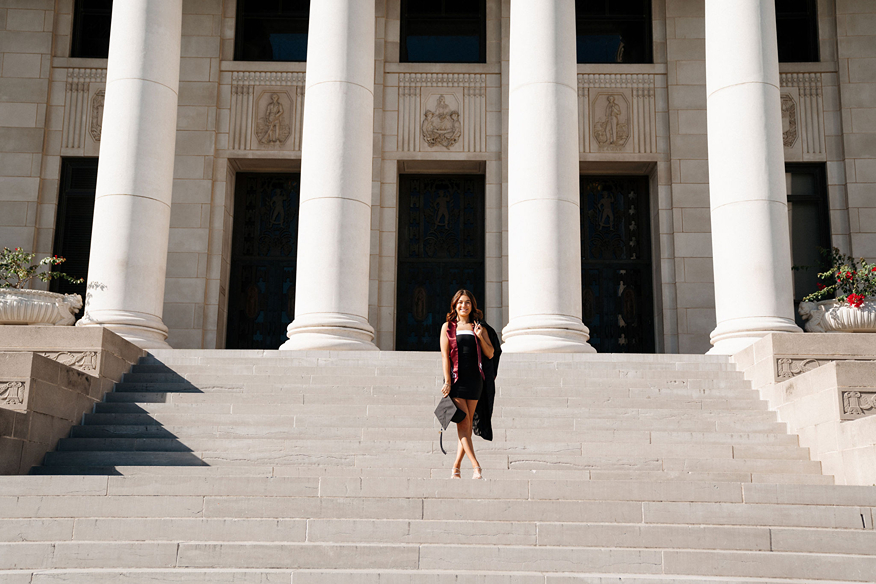stunning bright senior session in Texas